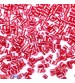 Beads 2mm - Glass Hexagonal - Red
